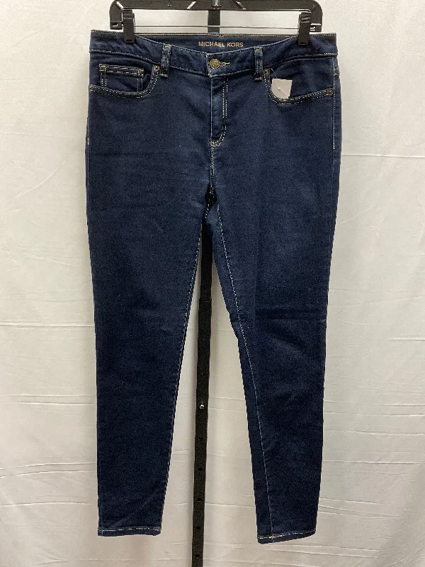 Jeans Designer By Michael Kors In Blue Denim, Size: 8