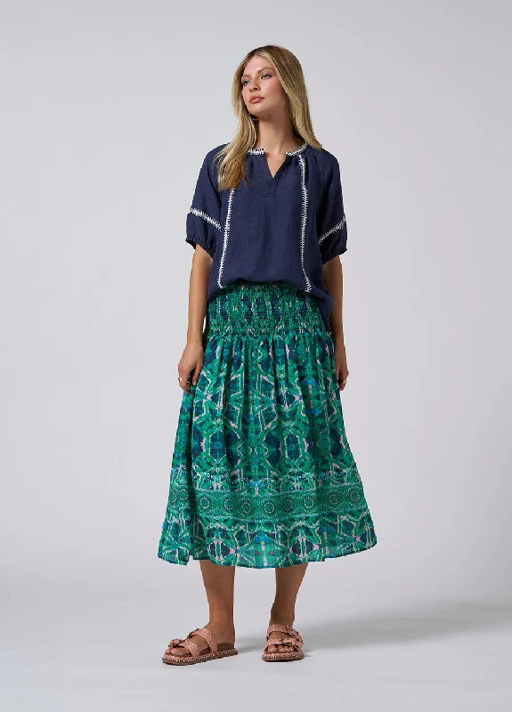 Gia Skirt - Kelly Green