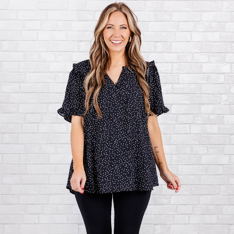 Windy Willow Top, Black