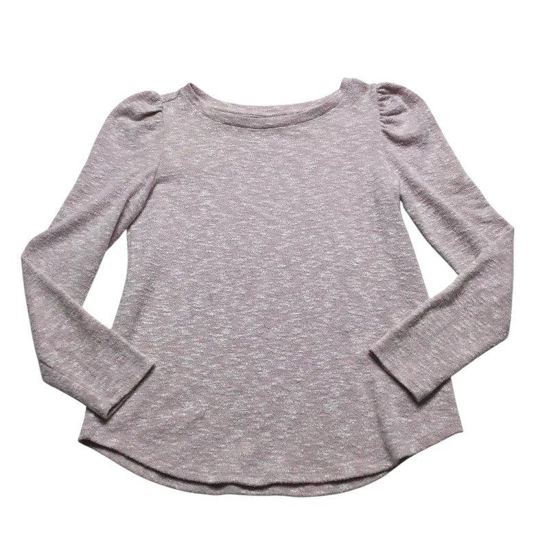 Top Long Sleeve Basic By Old Navy In Pink, Size: Xs