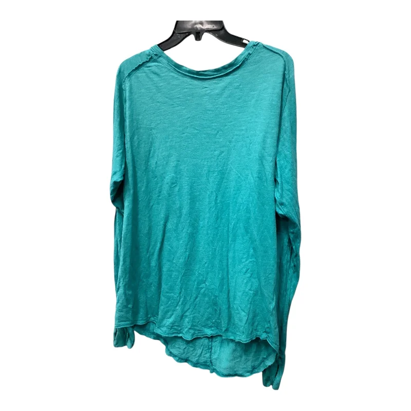 Top Long Sleeve Basic By We The Free In Teal, Size: S