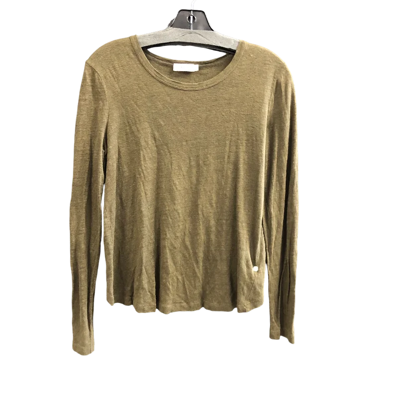 Top Long Sleeve Designer By Alc In Green, Size: M